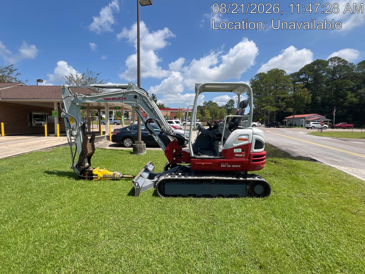 2025 TAKEUCHI TB250-2R
