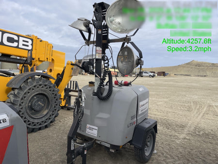 Wacker Neuson LTV6K-MH Wacker Neuson LTV6K Mobile Light Tower w/Fuel Level Sensor Installed
