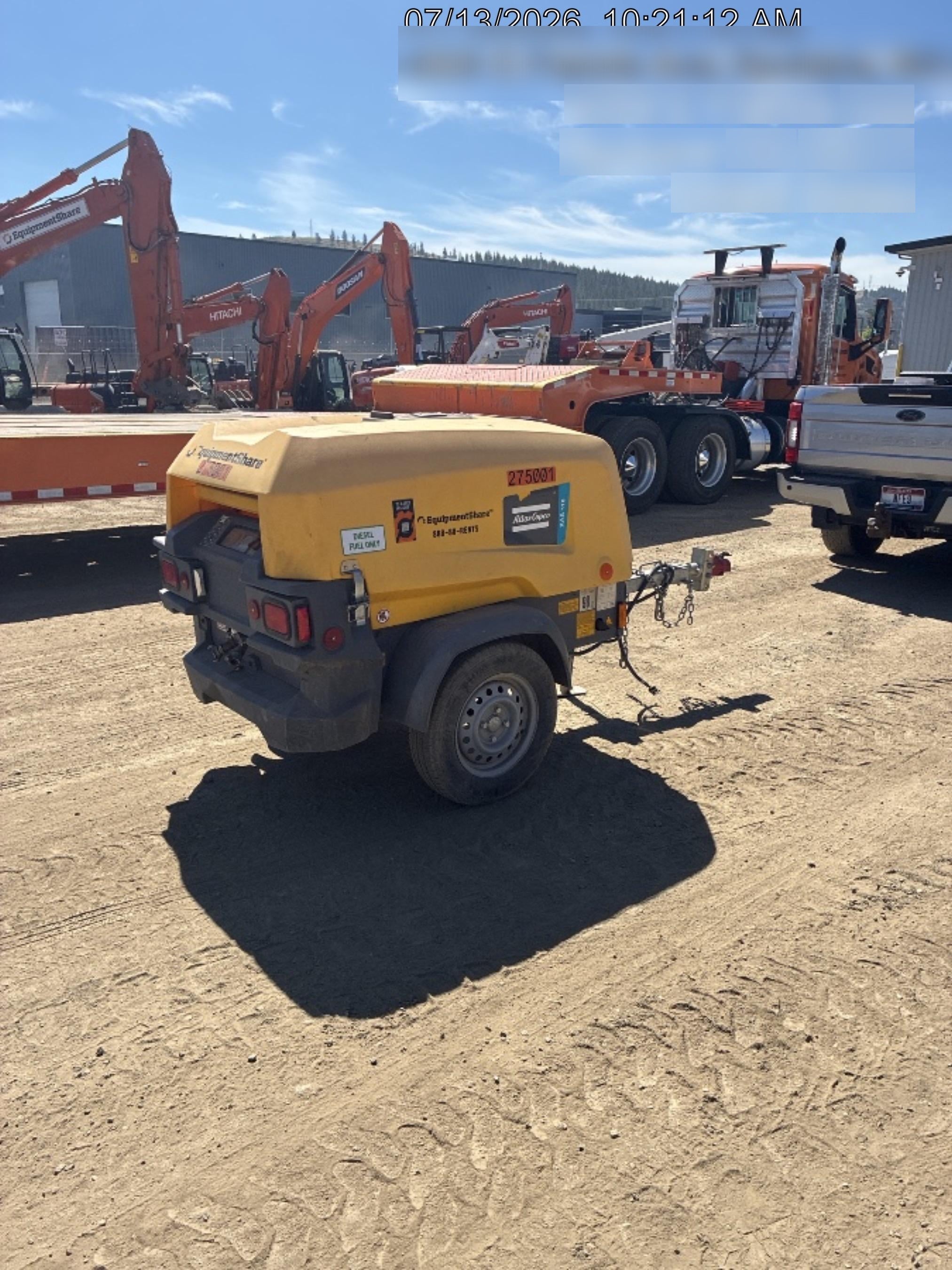 2022 ATLAS COPCO XAS 110
