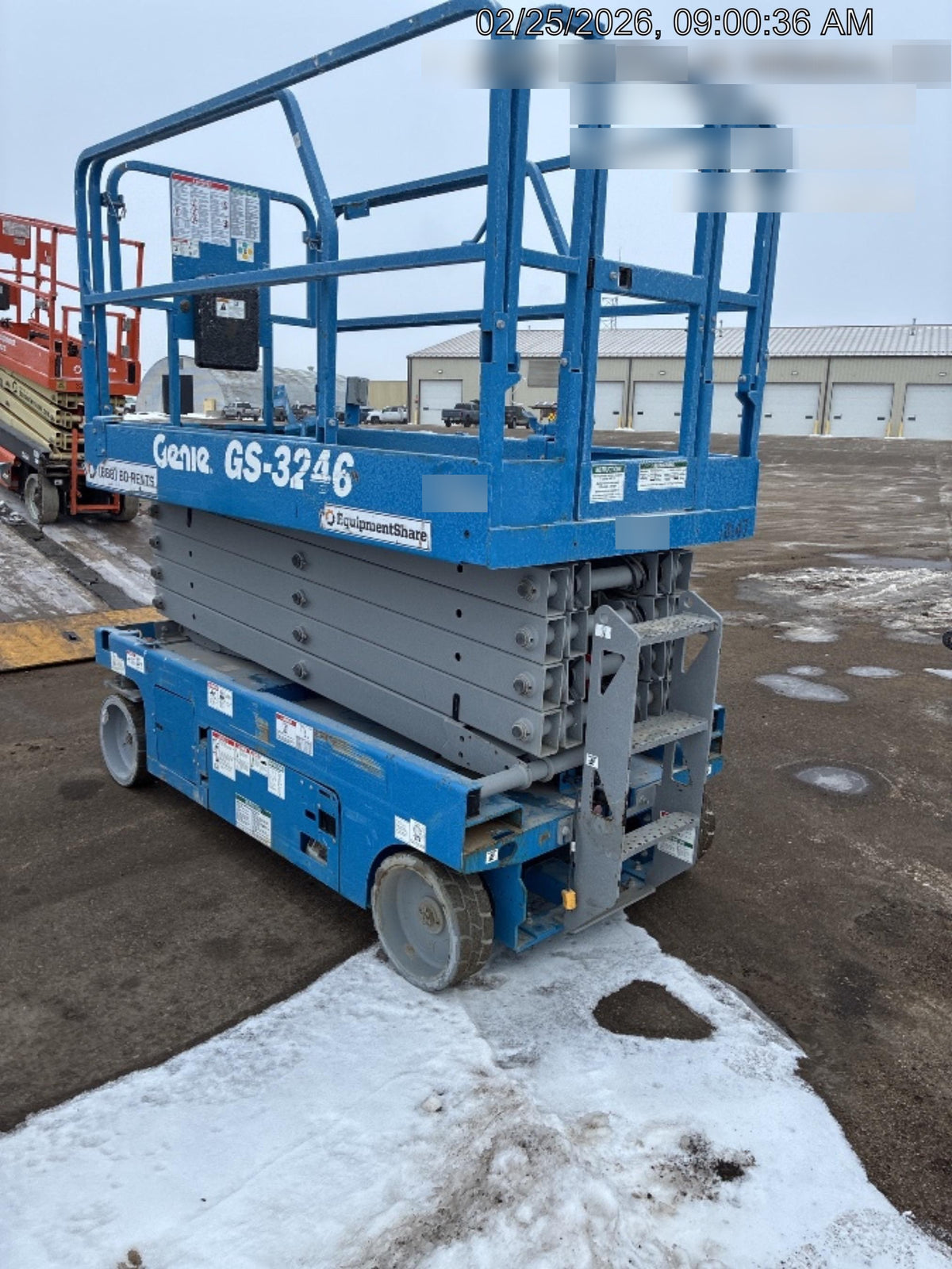 2018 Genie GS-3246 Genie GS-3246 w/Folding rails, Full height swing gate