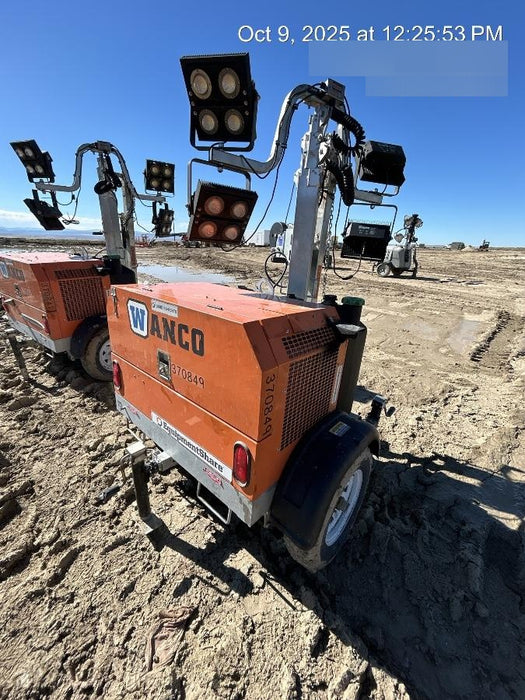 2023 Wanco WLTT-4MM4K Diesel, Deep Sea Controller, Shore Power Plug, Auto Start, (4) 350W LED Floodlights, 4kW Generator, 60 Gal Fuel Tank, 2" Ball, T3