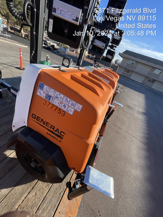 2023 Generac MLT2 Diesel, Flex Switch 120V Input, Powerzone Controller, 
(4) 320W LED Lights, 4kW Generator, 39.9 Gal Fuel Tank, 2" Ball, T3