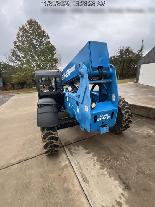 2017 Genie GTH-636 Genie GTH636 Telehandler, 48" Carriage, Solid Tires