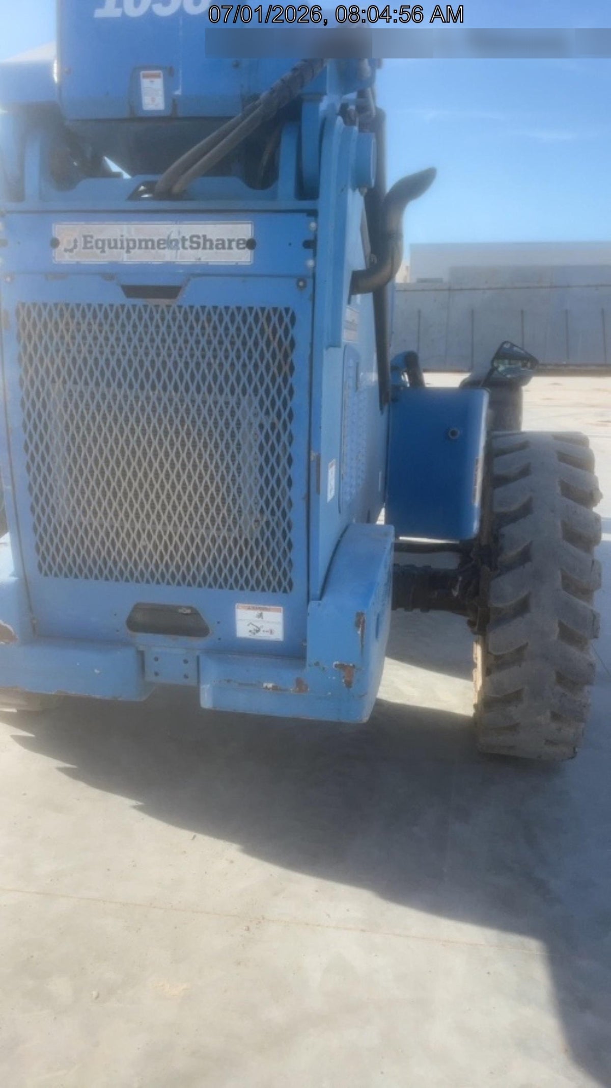 2019 Genie GTH-1056 Genie GTH-1056 w/CAB, Solid Tires, Work Lights, 60" carriage/forks, cab mesh, beacon