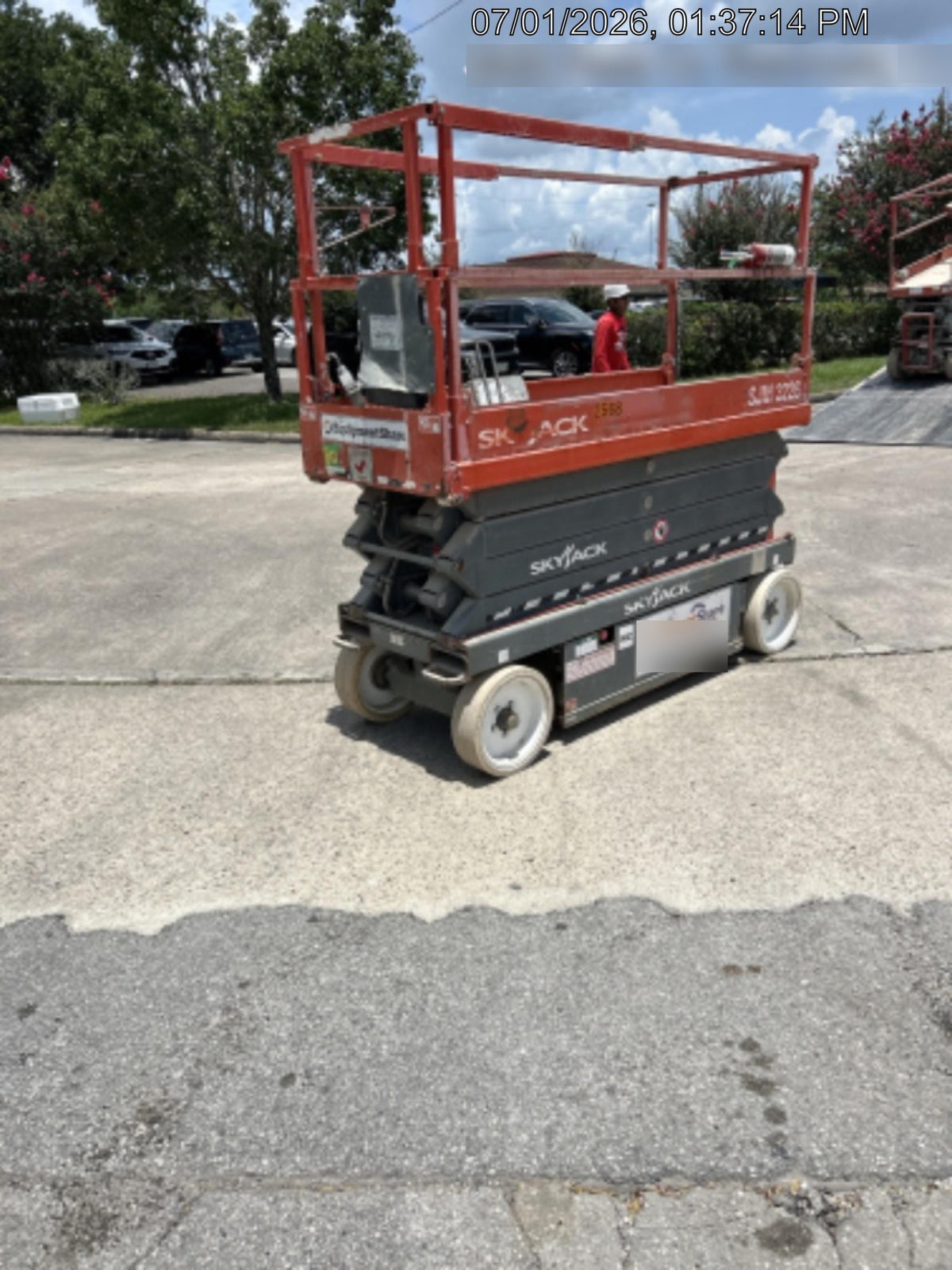 2016 Skyjack SJIII-3226 Standard Options