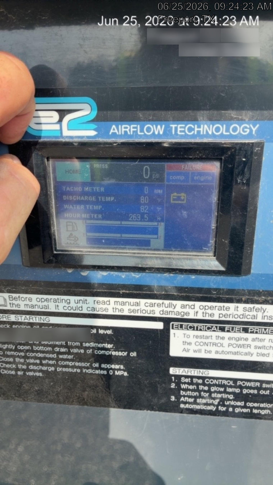 2025 AIRMAN PDSF375DP-6E1