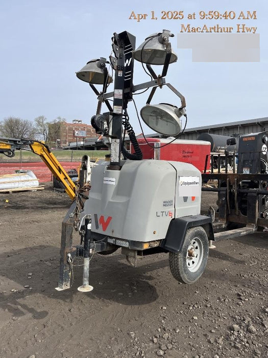 2019 Wacker Neuson LTV6L-MH Wacker Neuson LTV6L Mobile Light Tower w/Fuel Level Sensor Installed