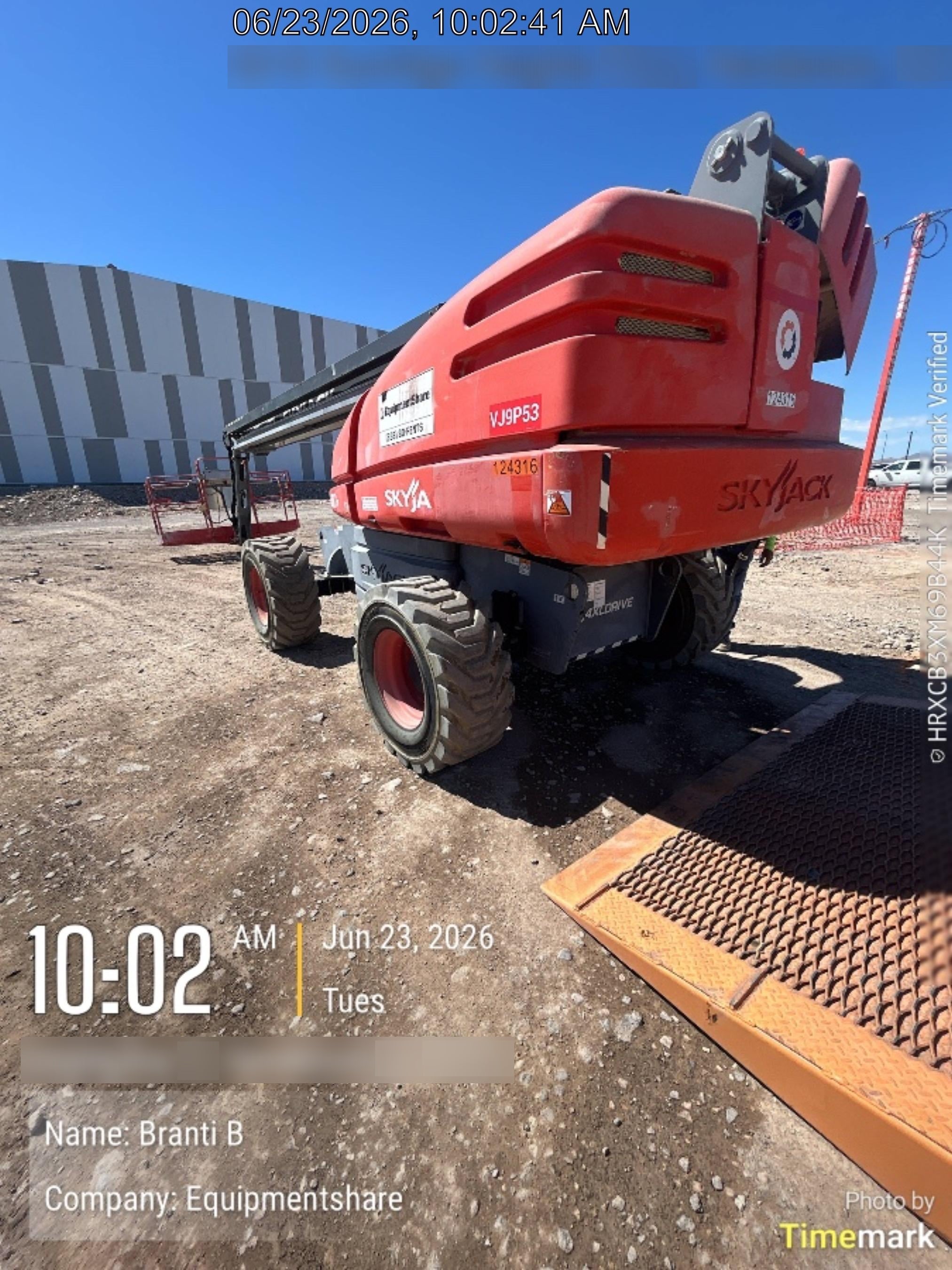 2021 SKYJACK SJ66T+