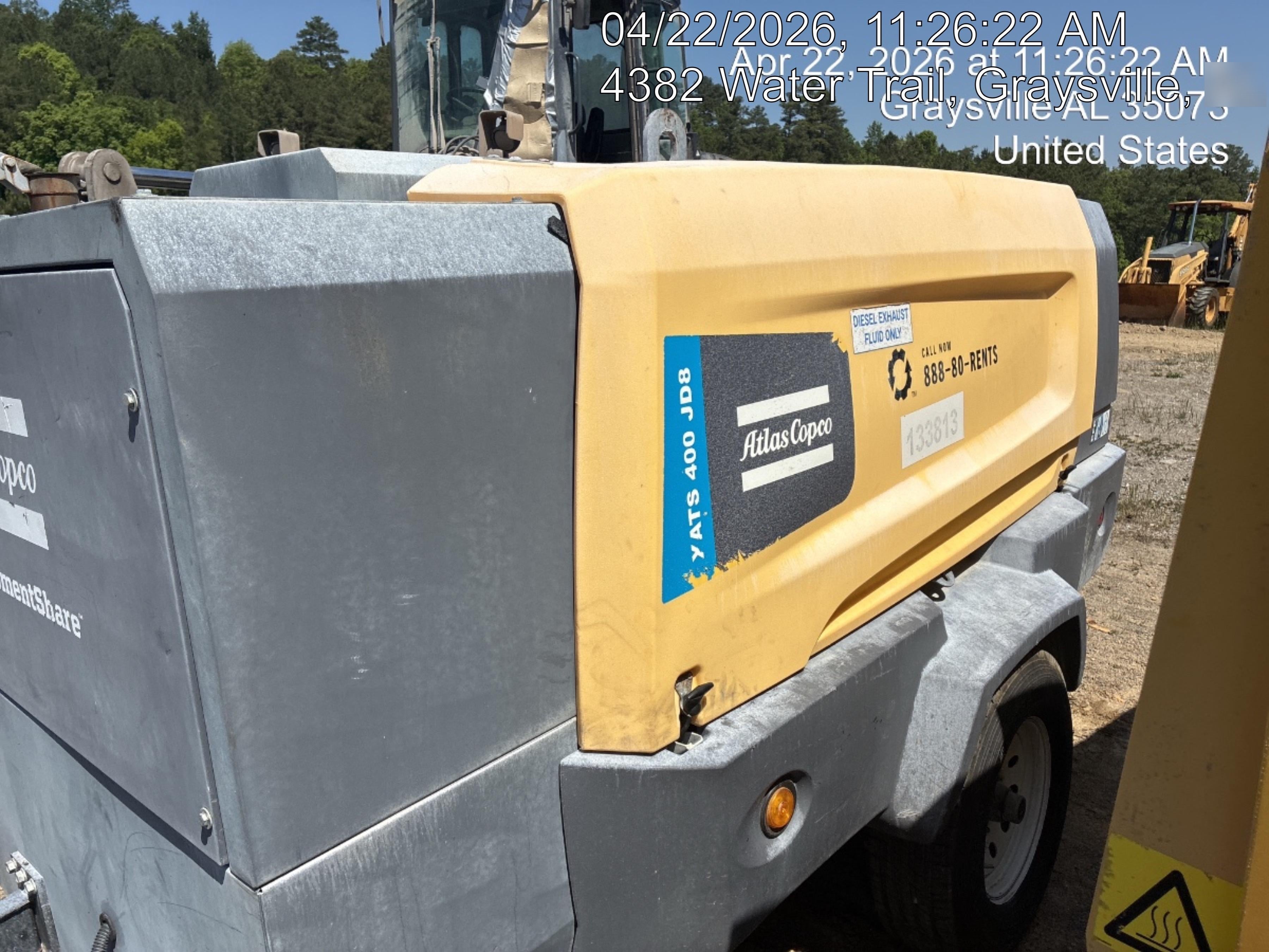 2020 ATLAS COPCO XATS 400 PFF