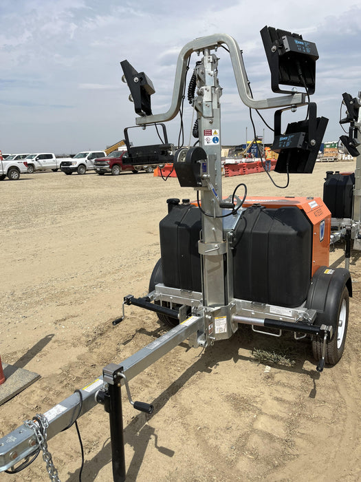 2024 Wanco WLTT-4MM4K Diesel, Deep Sea Controller, Shore Power Plug, Auto Start, (4) 350W LED Floodlights, 4kW Generator, 60 Gal Fuel Tank, 2" Ball, T3