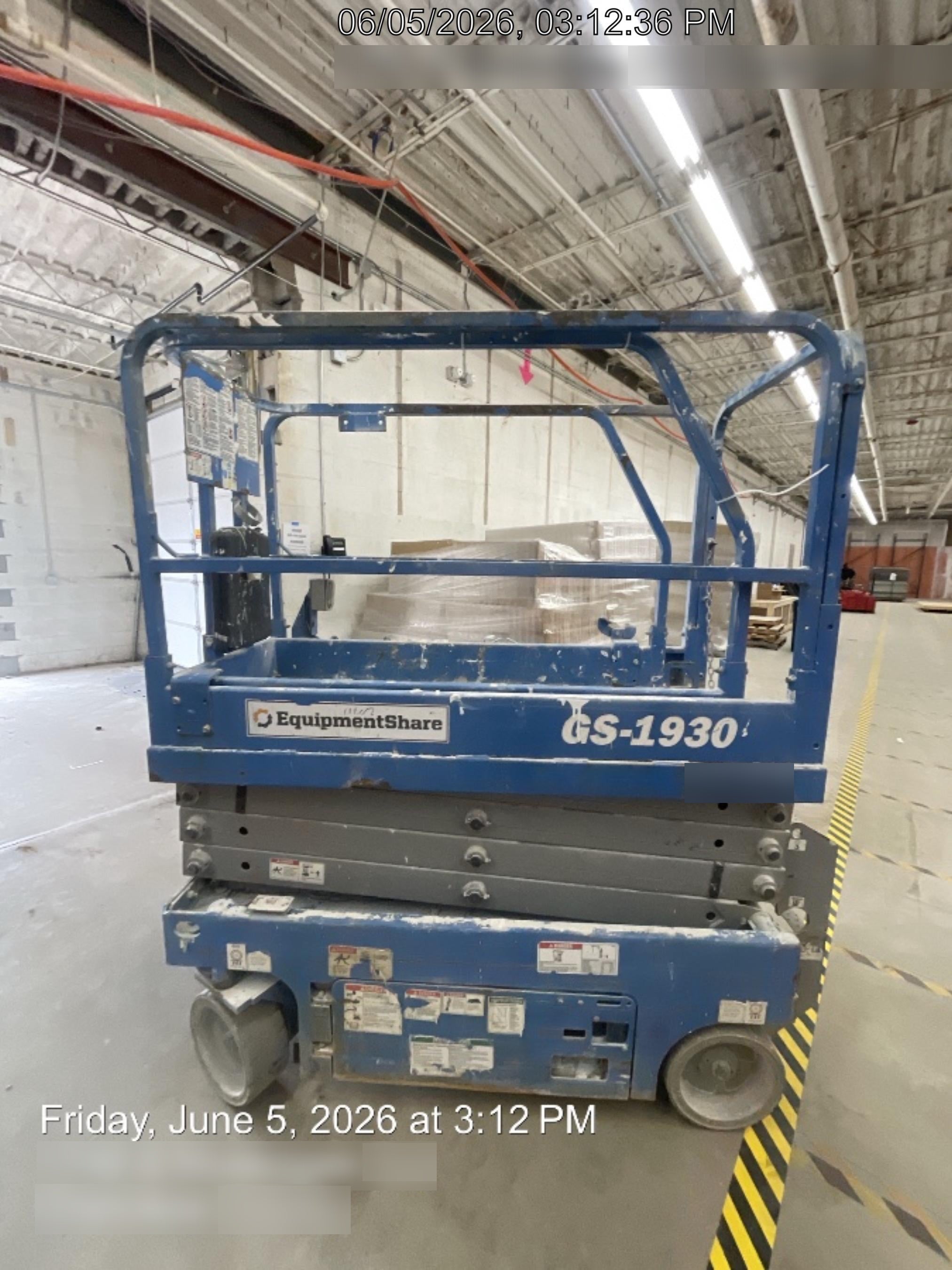 2018 Genie GS-1930 Genie GS-1930 Scissor Lift w/Standard Options