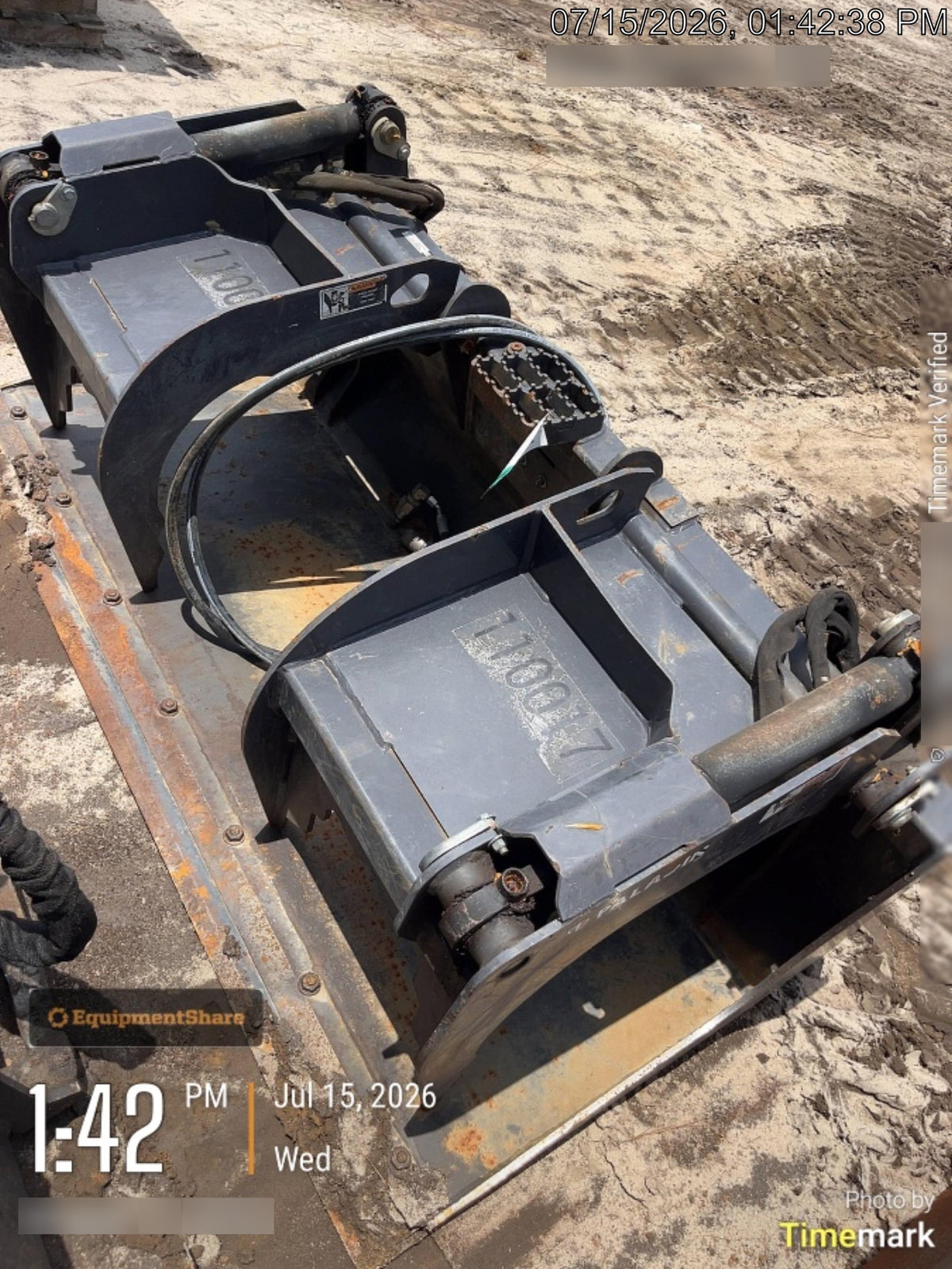 2020 PALADIN 72" Scrap Grapple Bucket - Paladin