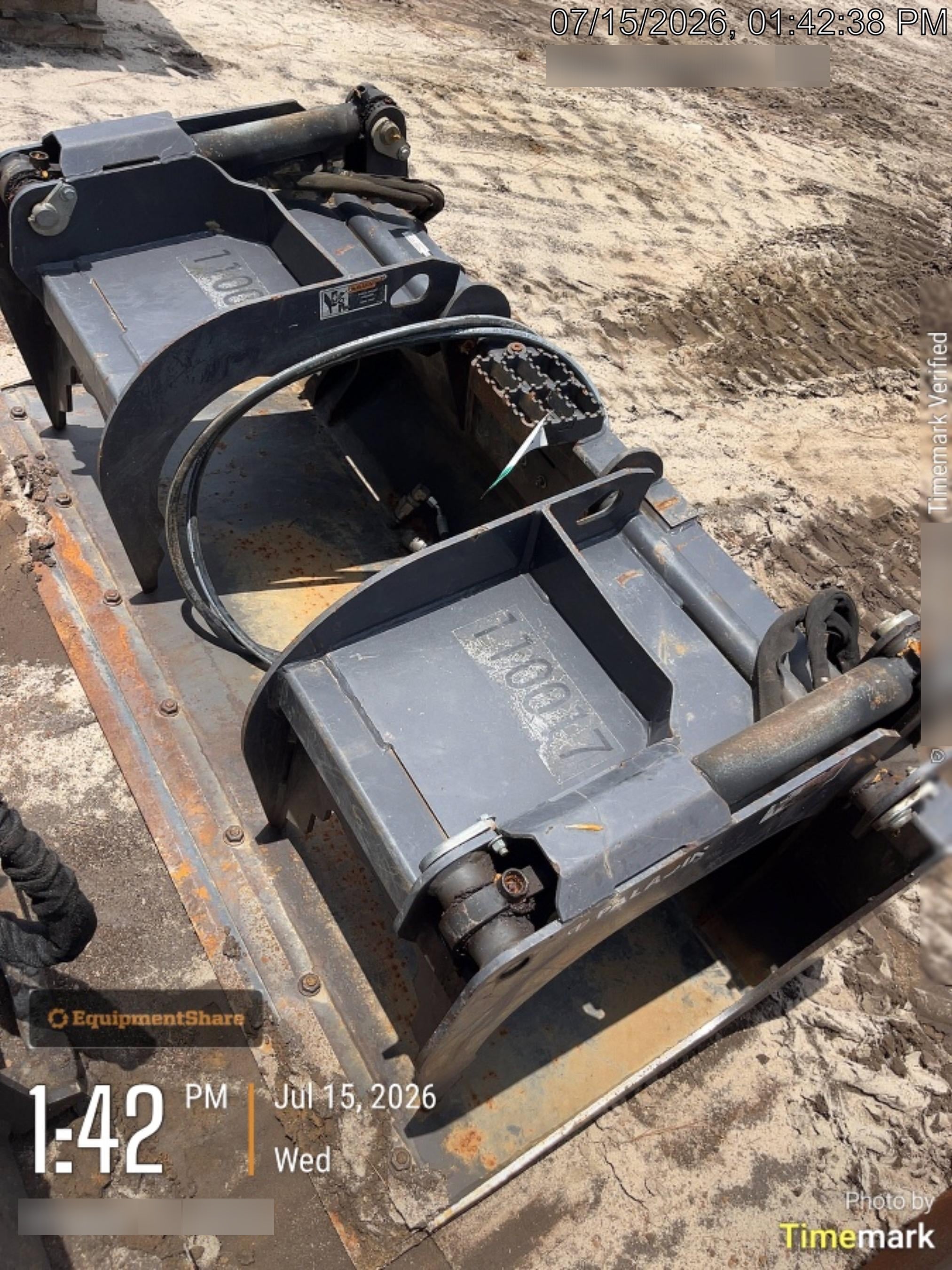 2020 PALADIN 72" Scrap Grapple Bucket - Paladin