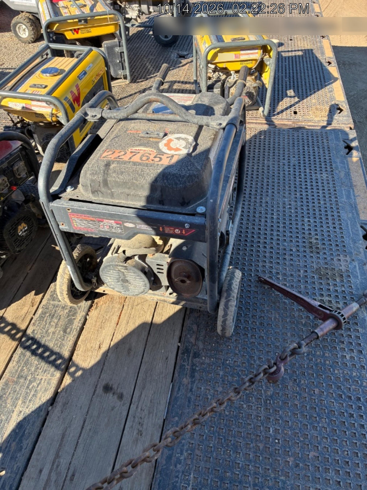2022 SIMPSON SCGH8500
