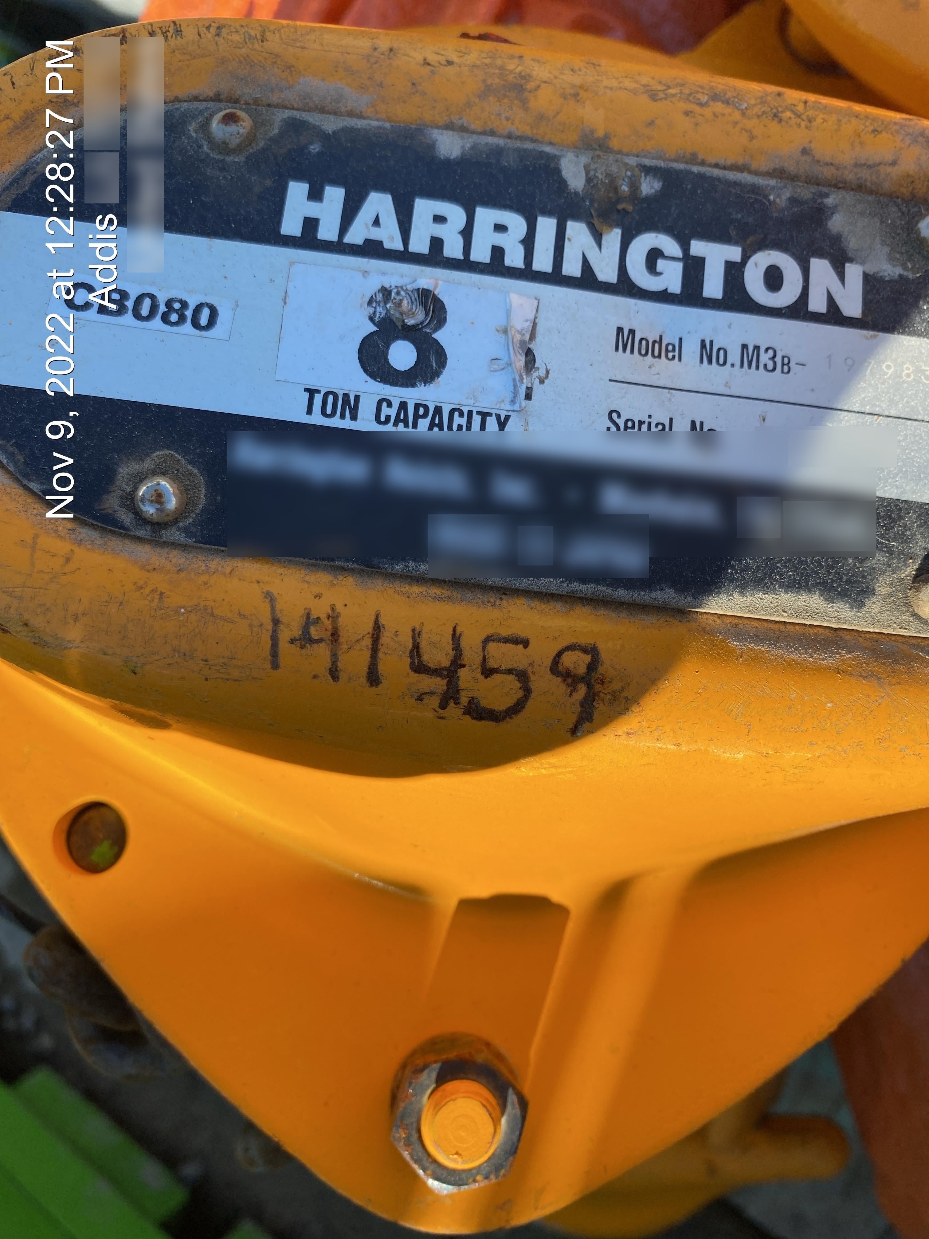 2021 HARRINGTON CB080-20