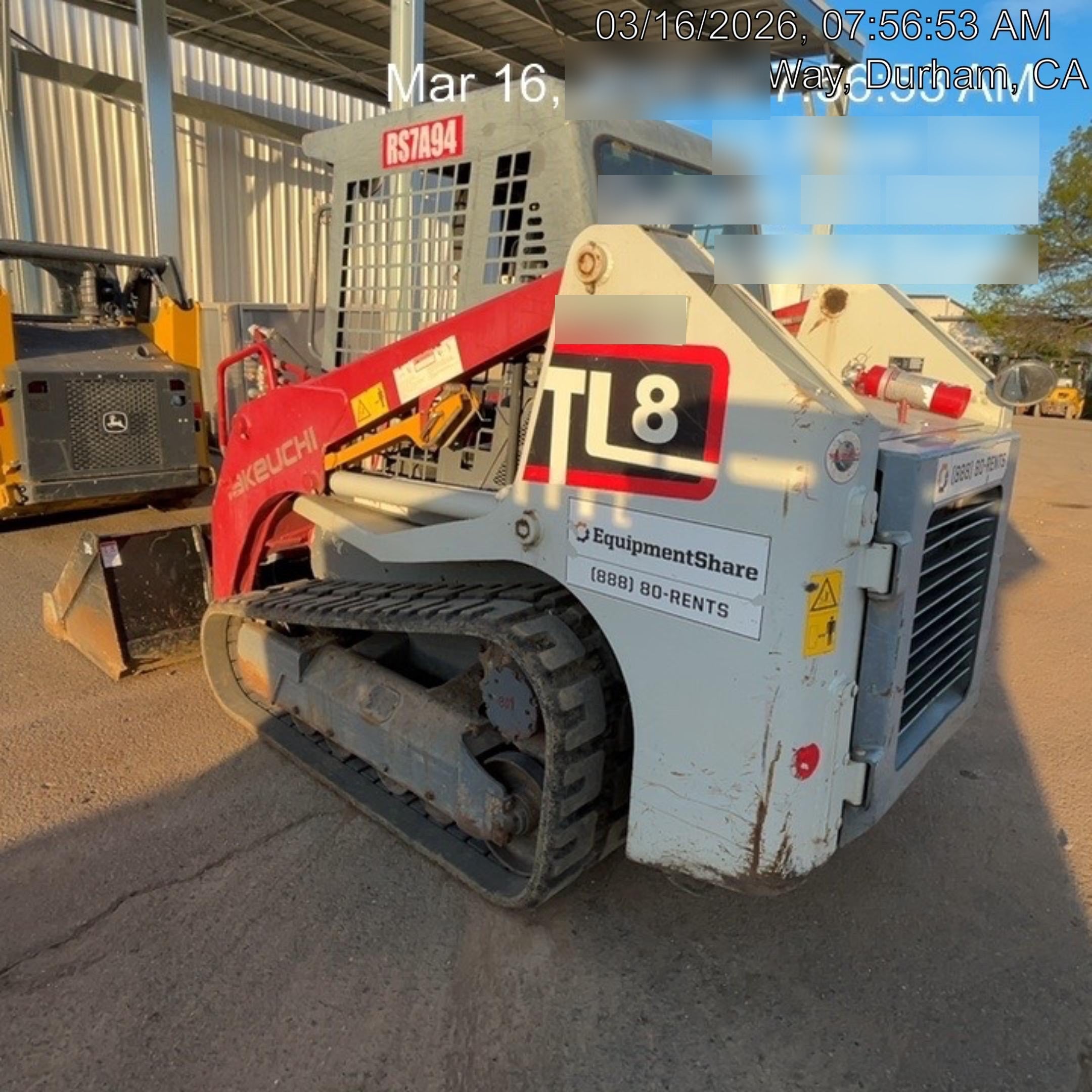 2019 TAKEUCHI TL8W