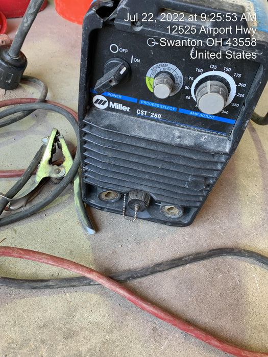 2021 MILLER ELECTRIC CST-280