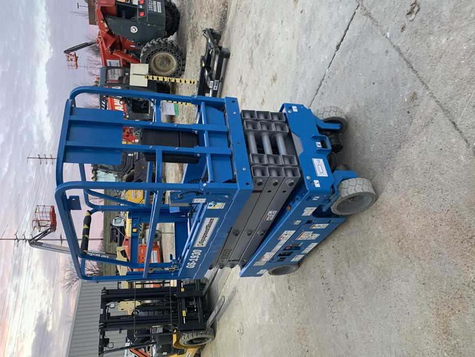 2020 Genie GS-1930 Solid Non Marking Tires, Beacon, Folding rails with half height swing gate