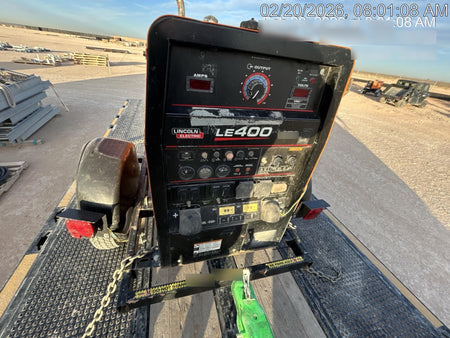 2022 Lincoln Electric LE400 Kubota V1505, Trlr, Cable Rack, Light Kit, ES Decals, T3