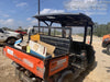 Kubota RTV-X1140W-H Canopy, 4-Seater, Diesel, Windshield Acrylic Clear, LED Strobe, Backup Alarm