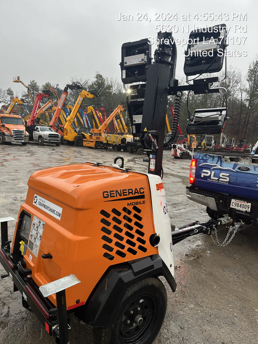 2023 Generac MLT2 Diesel, Flex Switch 120V Input, Powerzone Controller, (4) 320W LED Lights, 4kW Generator, 39.9 Gal Fuel Tank, 2" Ball, T3