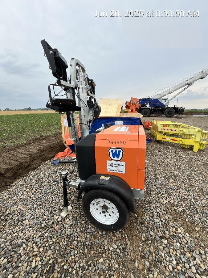 2024 Wanco WLTT-4MM4K Diesel, Deep Sea Controller, Shore Power Plug, Auto Start, (4) 350W LED Floodlights, 4kW Generator, 60 Gal Fuel Tank, 2" Ball, T3