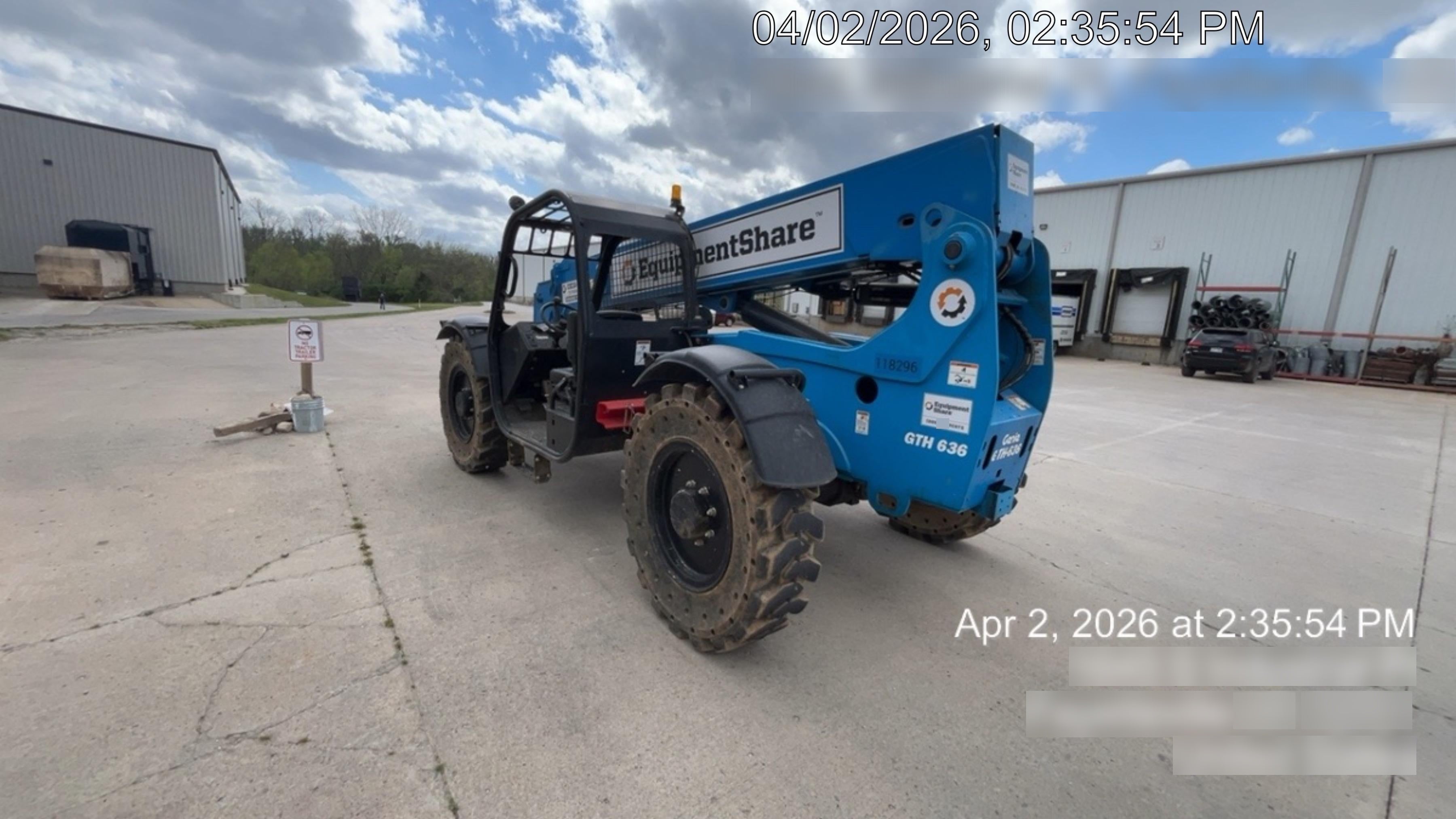 2020 GENIE GTH-636