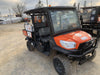 2019 Kubota RTV-X1140 4wd Utility Cart, LED Strobe, Windshield Tempered Glass, Pastic Canopy, Wire Harness Kit, Backup Alarm