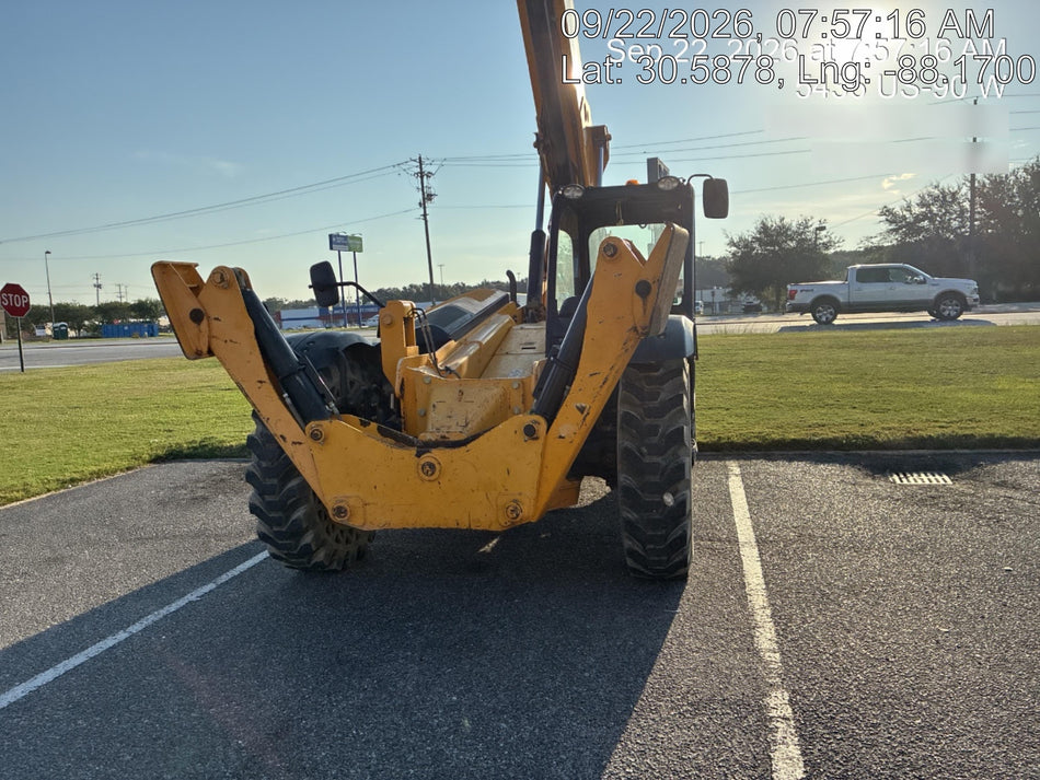 2020 JCB 510-56 Canopy, Solid Tires, Work Lights, Beacon, Aux Hydraulics, Back up Alarm, Lifting Eye, ES Decals