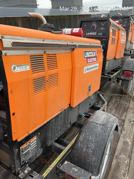 2022 Lincoln Electric LE400 Kubota V1505, Trlr, Cable Rack, Light Kit, ES Decals, T3