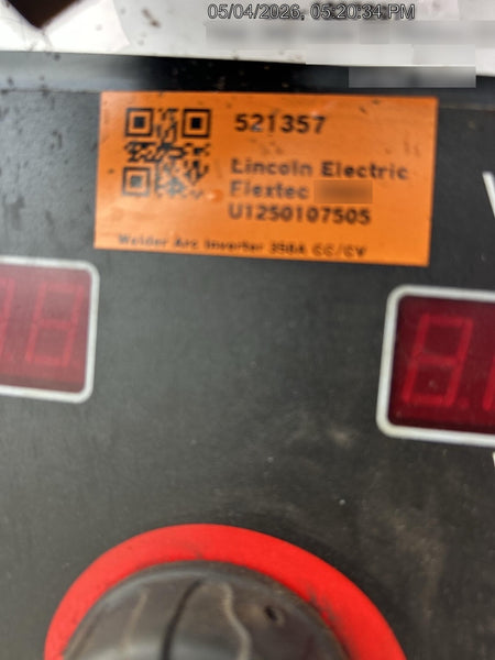 2025 LINCOLN ELECTRIC FLEXTEC 350X