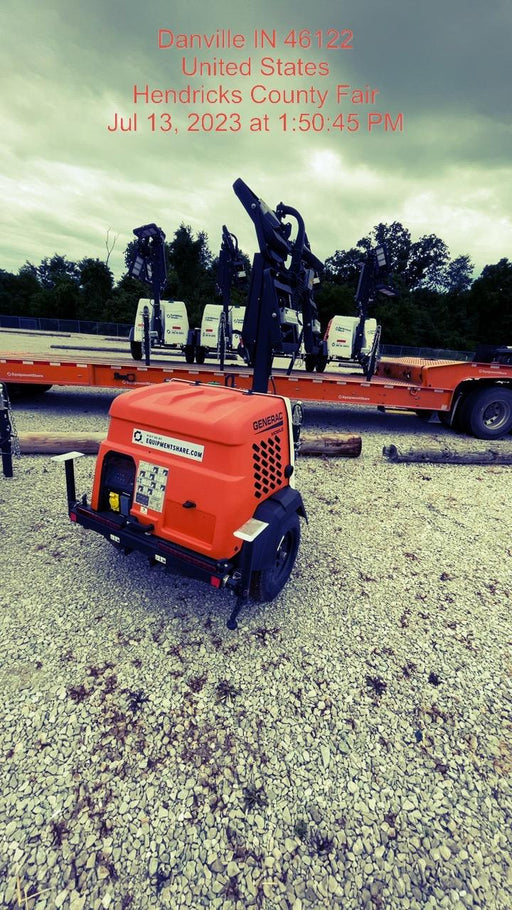 2023 Generac MLT2 Diesel, Flex Switch 120V Input, Powerzone Controller, (4) 320W LED Lights, 4kW Generator, 39.9 Gal Fuel Tank, 2" Ball, T3