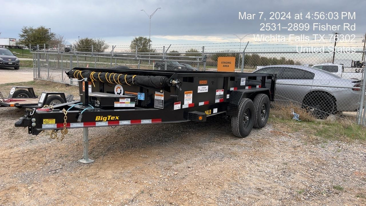 2024 BIG TEX TRAILER 14LD-14BK
