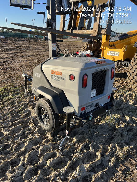 2024 Wacker Neuson LTT4 Diesel, Kohler KDW702, Deep Sea Controller, Auto Start, LED 320W, Bypass Outlet, T3