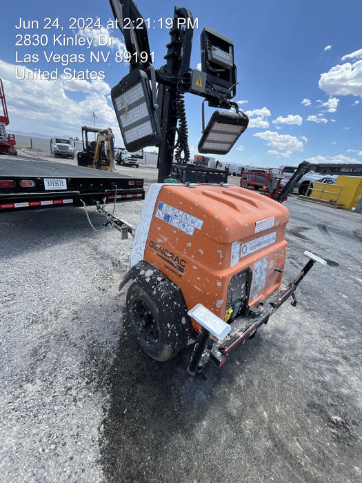 2023 Generac MLT2 Diesel, Flex Switch 120V Input, Powerzone Controller, 
(4) 320W LED Lights, 4kW Generator, 39.9 Gal Fuel Tank, 2" Ball, T3