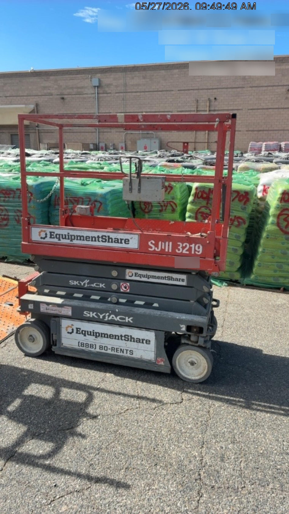 2019 Skyjack SJIII-3219 Standard w/Trojan Batteries
