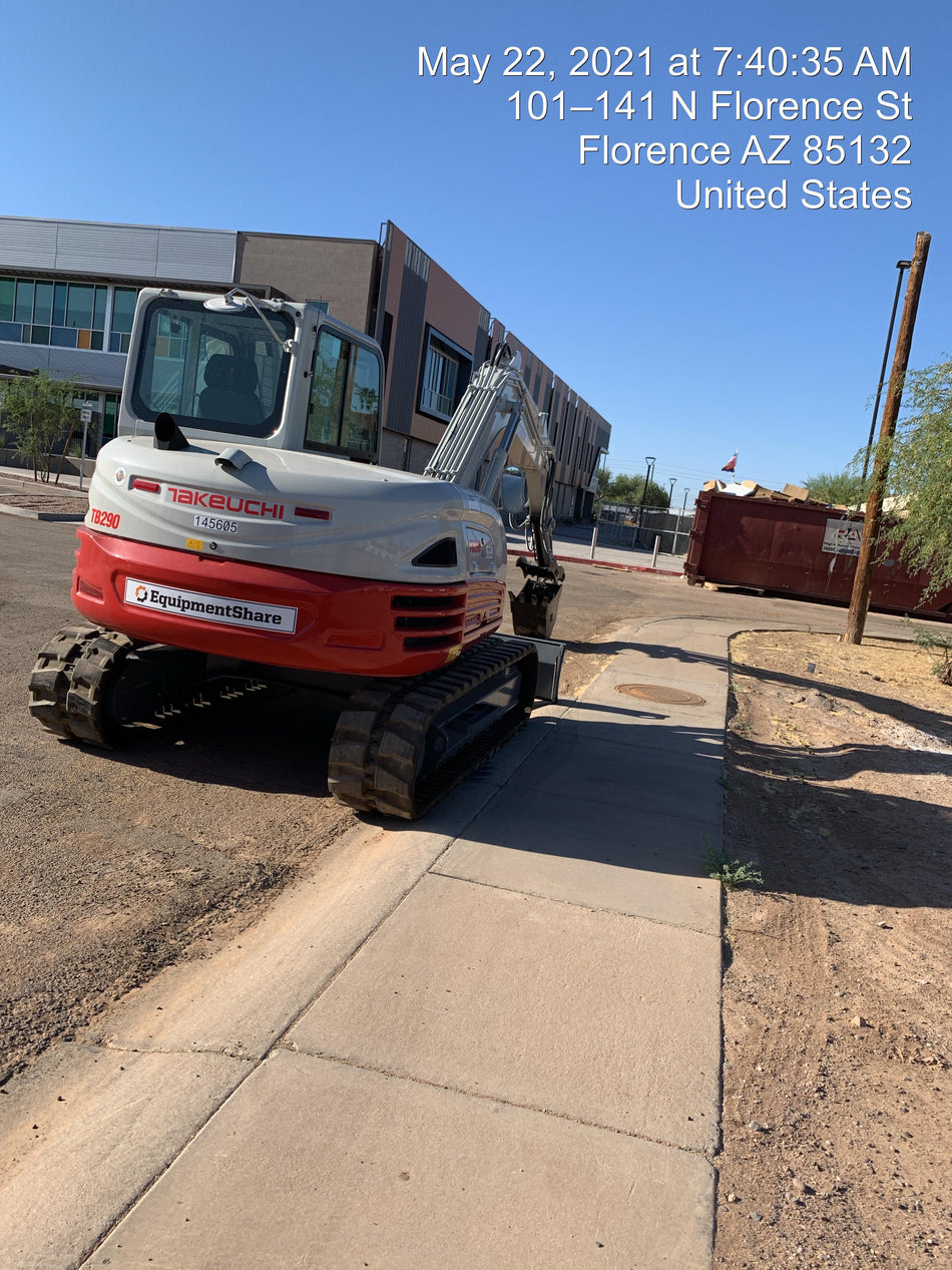 2021 TAKEUCHI TB290C