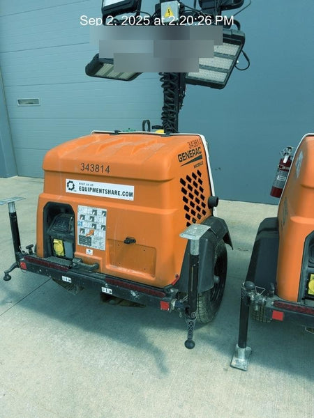 2023 Generac MLT2 Diesel, Flex Switch 120V Input, Powerzone Controller, (4) 320W LED Lights, 4kW Generator, 39.9 Gal Fuel Tank, 2" Ball, T3
