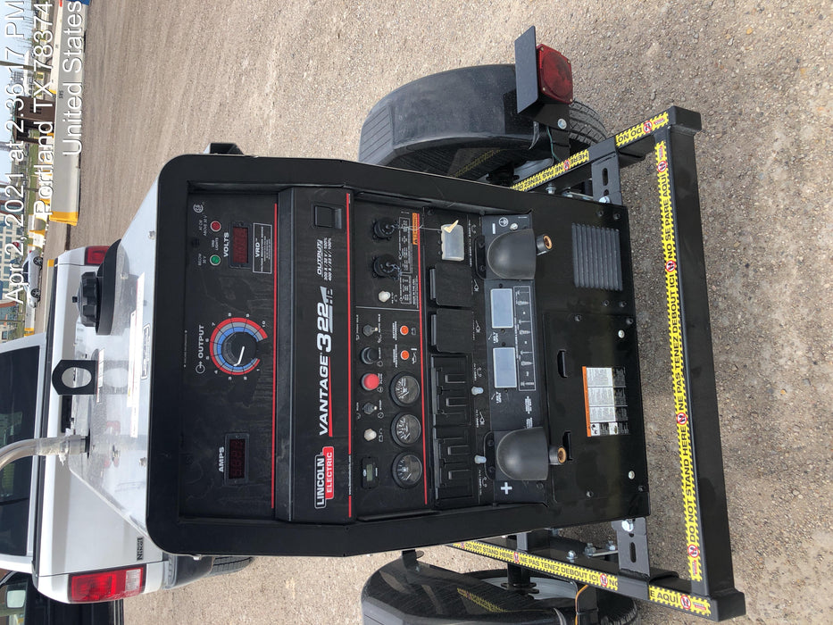 2021 Lincoln Electric Vantage 322 Ready Pak 3