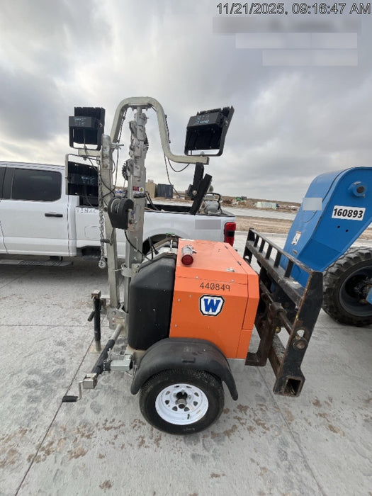 2024 Wanco WLTT-4MM4K Diesel, Deep Sea Controller, Shore Power Plug, Auto Start, (4) 350W LED Floodlights, 4kW Generator, 60 Gal Fuel Tank, 2" Ball, T3
