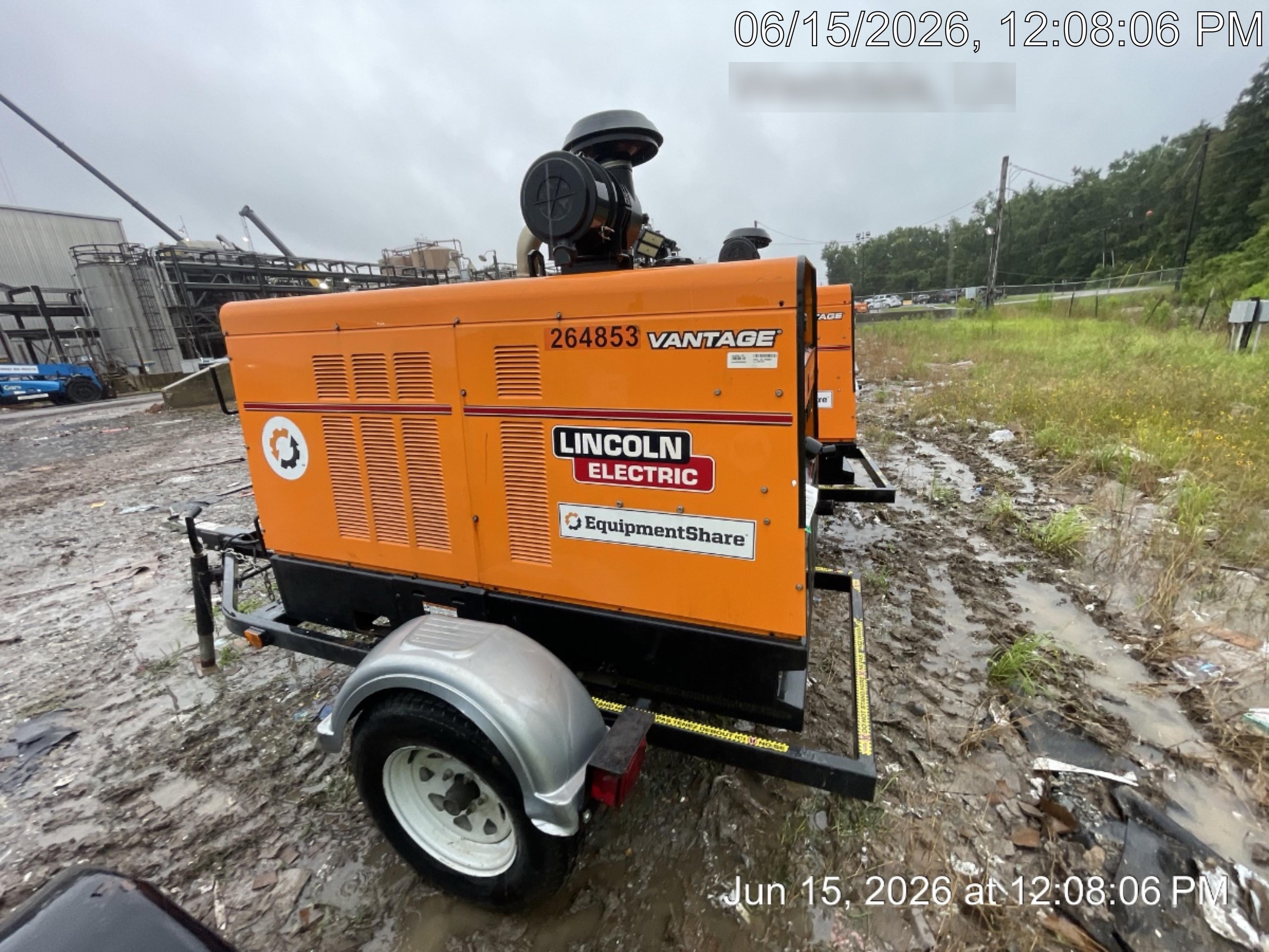 2022 Lincoln Electric Vantage 549X Crosslink Technology, Trailer Mounted, ES Decals, T3