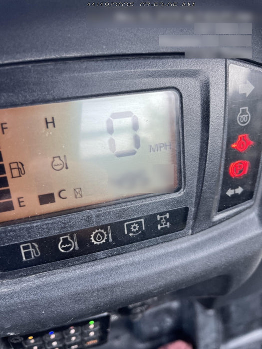 2021 Kubota RTV-X1140W-H Plastic Canopy, Windshield Acrylic Clear, LED Strobe Light, Wire Harness Kit, Back up Alarm