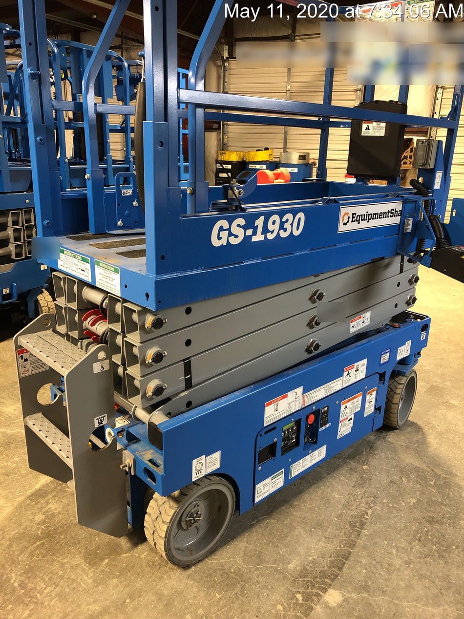 2020 Genie GS-1930 Fixed rails with chain entry gate - Pre A92.20