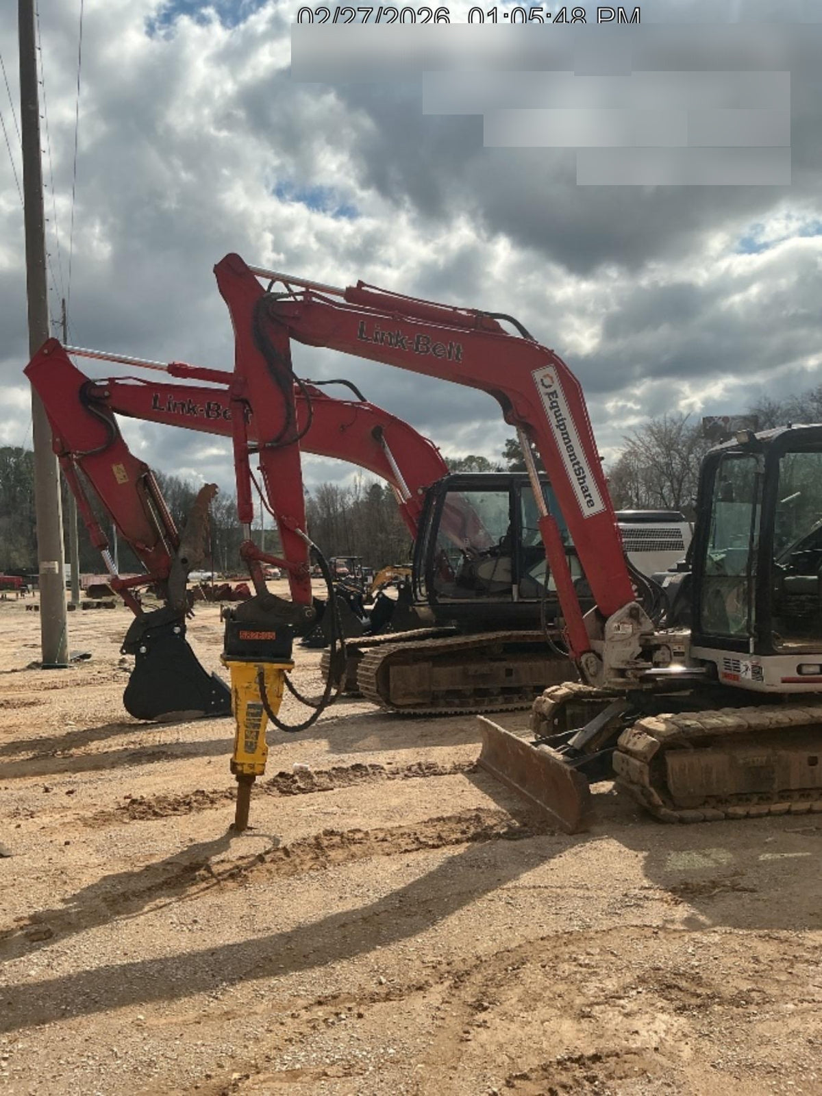 2019 Link-Belt 80X3EX Standard Options