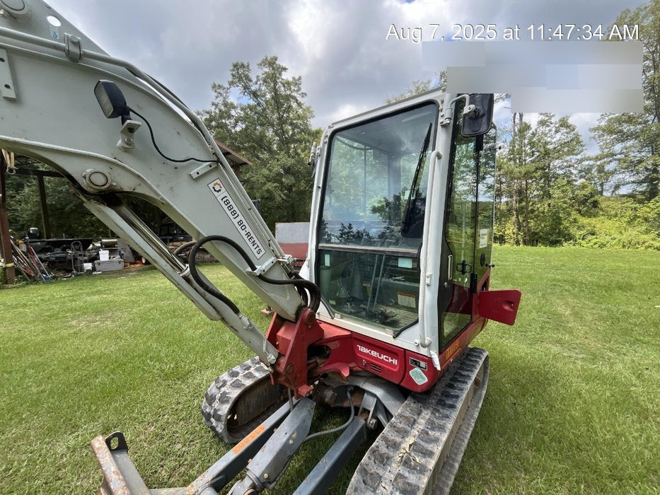 2020 Takeuchi TB-235-2CR Cab/Heat/Air, Rubber Tracks, Manual TAG QC