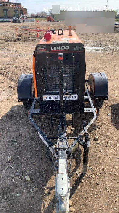 2023 Lincoln Electric LE400 Kubota V1505, Trlr, Cable Rack, Light Kit, ES Decals, T3