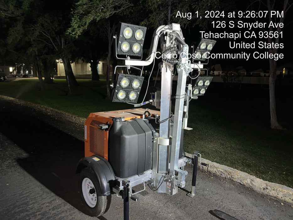 2024 Wanco WLTT-4MM4K Diesel, Deep Sea Controller, Shore Power Plug, Auto Start, (4) 350W LED Floodlights, 4kW Generator, 60 Gal Fuel Tank, 2" Ball, T3