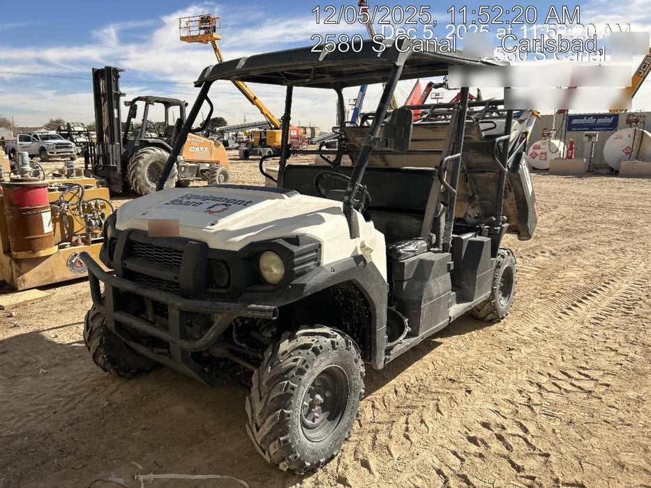 2018 Kawasaki MULE PRO-DX Kawasaki Mule 4x4 Diesel UTV w/Hard Top, No Windshield, No Doors, Beacon, Backup Alarm, ES Keypad/Hardware Installed