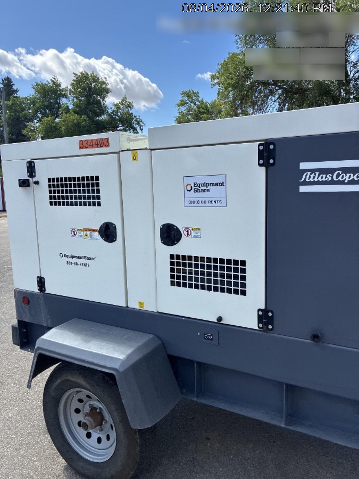 2023 ATLAS COPCO QAS 70