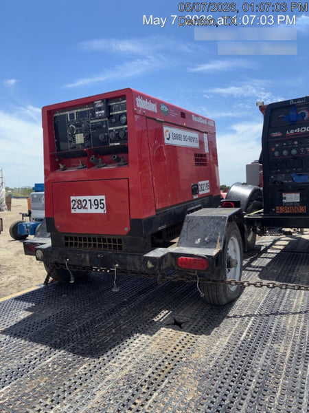 2022 Shindaiwa DGW400MDL Kubota D902 Engine, 23 HP, Dual Op Welder, Wire, Arc, Droop Stick, Tig, and CC Stick Functionality, Simulphase, 3 Phase and 1 Phase Gen Output, Single Axle NB Trlr, Slr Trckl Chrg 12V 12W, Fire Ext